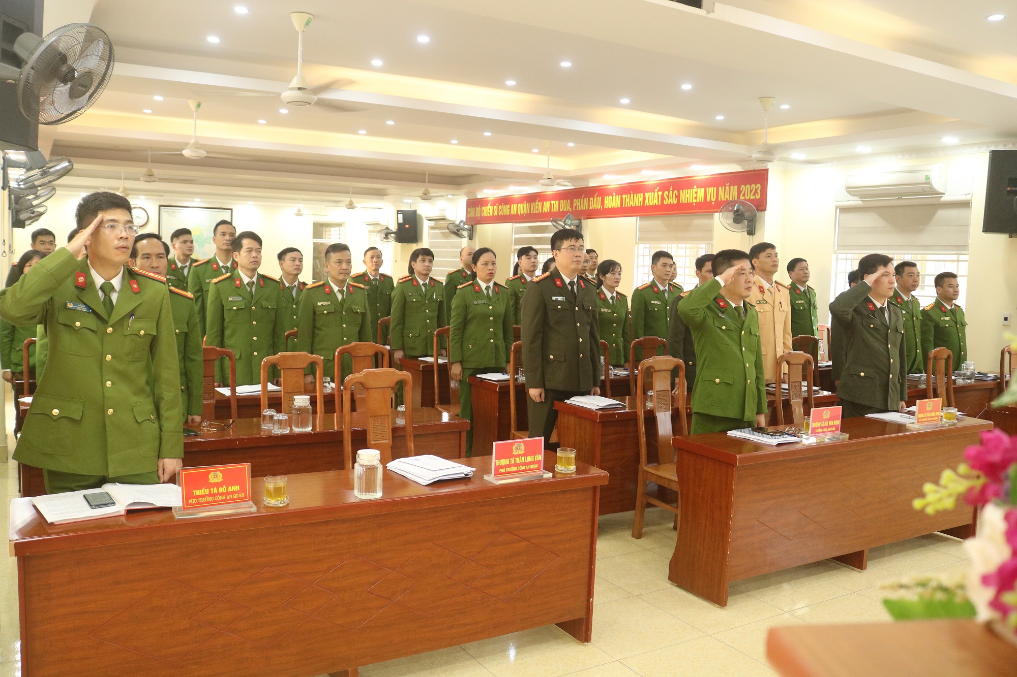 Công an quận Kiến An ra quân thực hiện Cao điểm tấn công, trấn áp tội phạm, bảo đảm ANTT Tết Nguyên đán Giáp Thìn 2024